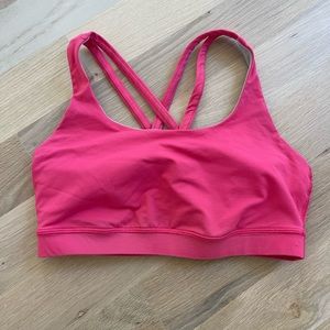 Lululemon jog bra - pink - size 8 (no tag)